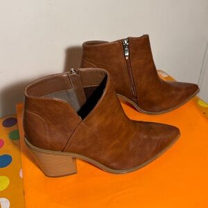 Brown Ankle Boots